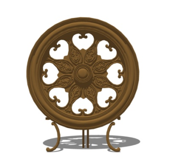 简欧装饰品su模型