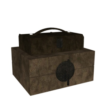 新中式装饰品su模型