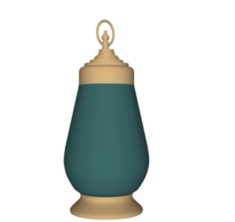 简欧装饰品su模型