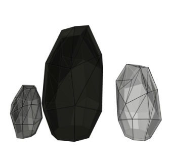 现代装饰品su模型