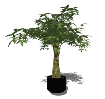 现代装饰品su模型