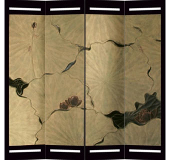 新中式屏风su模型