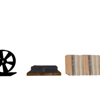 现代装饰品su模型