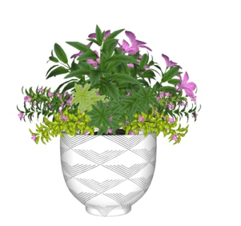 现代装饰品su模型