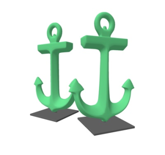 现代装饰品su模型