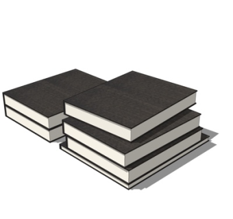 现代书籍su模型