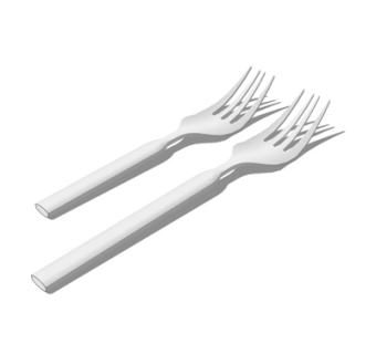 现代金属叉子su模型