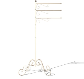 欧式金属挂衣架su模型