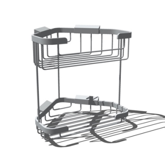 现代金属碗架su模型