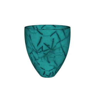 现代陶瓷水杯su模型