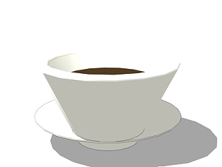 现代咖啡<em>杯</em>su模型