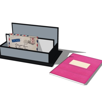 现代书籍su模型