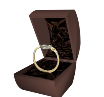 现代女士手表su模型