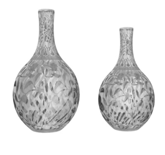 现代陶瓷花瓶摆件su模型