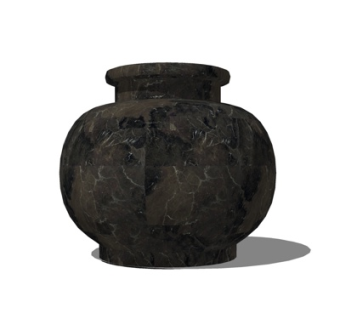 现代陶瓷器皿su模型