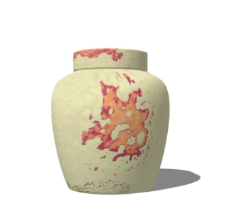 现代陶罐su模型