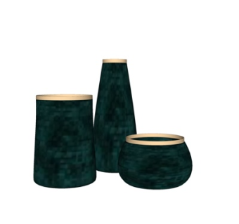 现代陶瓷摆件su模型