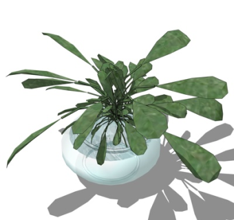 现代花瓶su模型