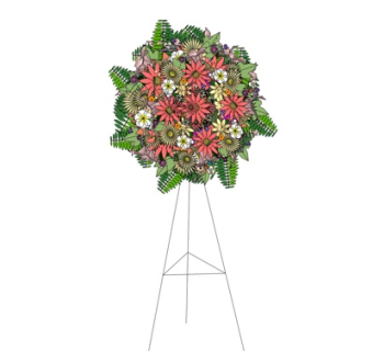 现代庆典花篮su模型