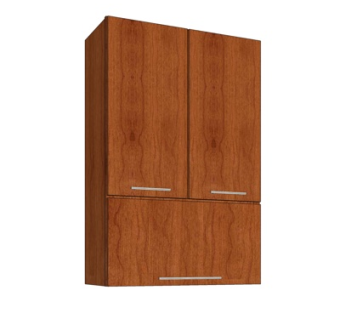 现代实木衣柜su模型