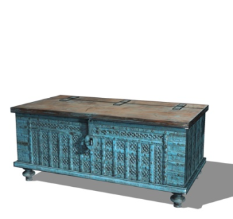 欧式古典实木茶几su模型