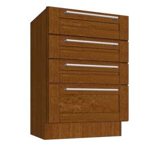 现代实木边柜su模型