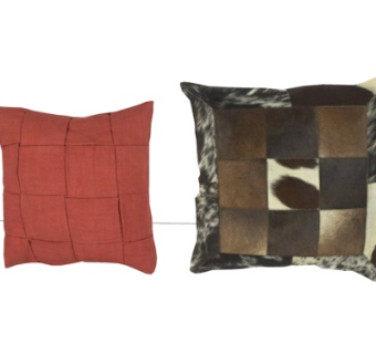 现代布艺抱枕su模型