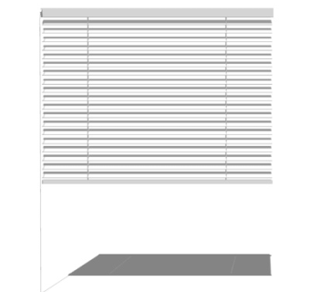 现代百叶帘su模型