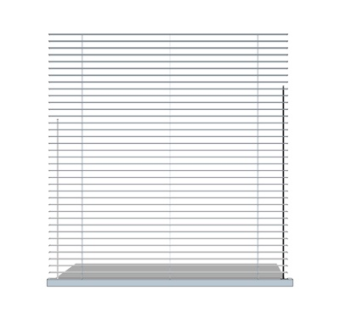 现代百叶帘su模型