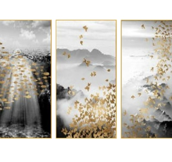 现代装饰画su模型