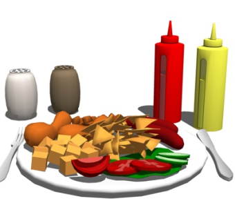 现代食物su模型