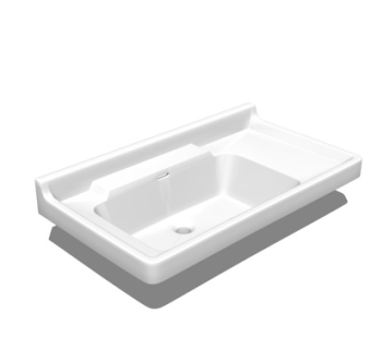 现代洗手盆su模型