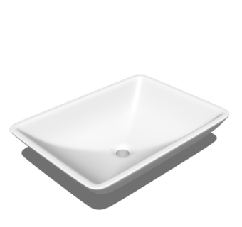 现代洗手盆su模型