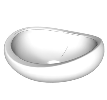 现代洗手盆su模型