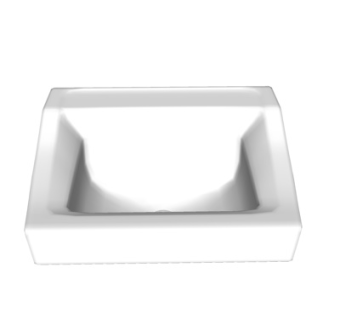 现代洗手盆su模型