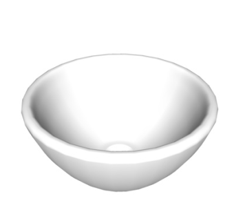 现代洗手盆su模型