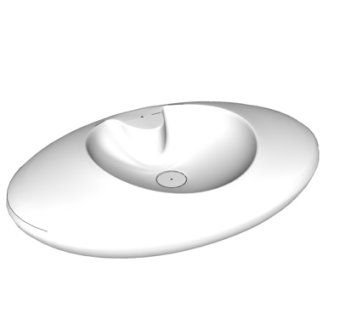 现代洗手盆su模型