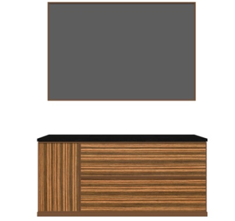 新中式洗手盆su模型