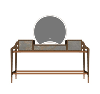 新中式洗手盆su模型