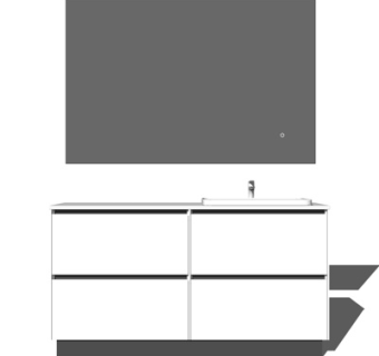 现代洗手盆su模型