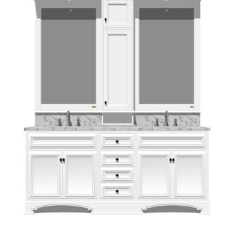 简欧洗手盆su模型