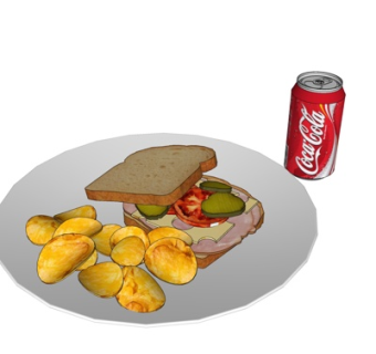 现代食物su模型