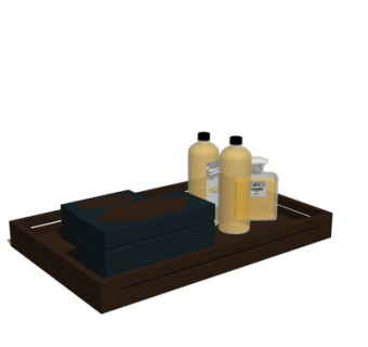 现代洗涤用品su模型