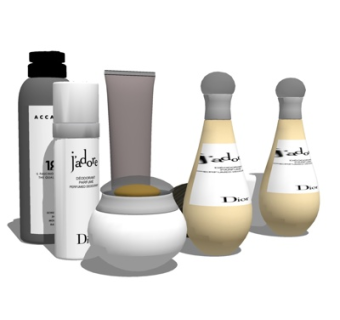 现代洗涤用品su模型