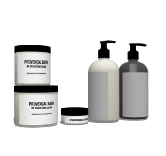 现代洗涤用品su模型