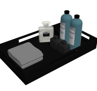 现代洗涤用品su模型