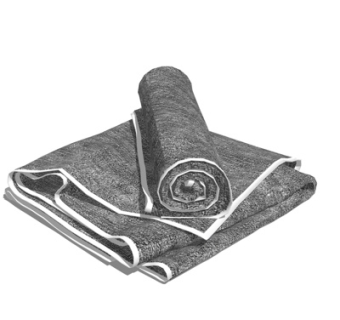 现代毛巾组合su模型