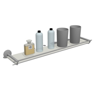 现代香水洗手液su模型