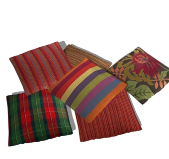 现代印花抱枕su模型