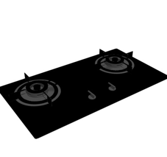 现代煤气灶su模型